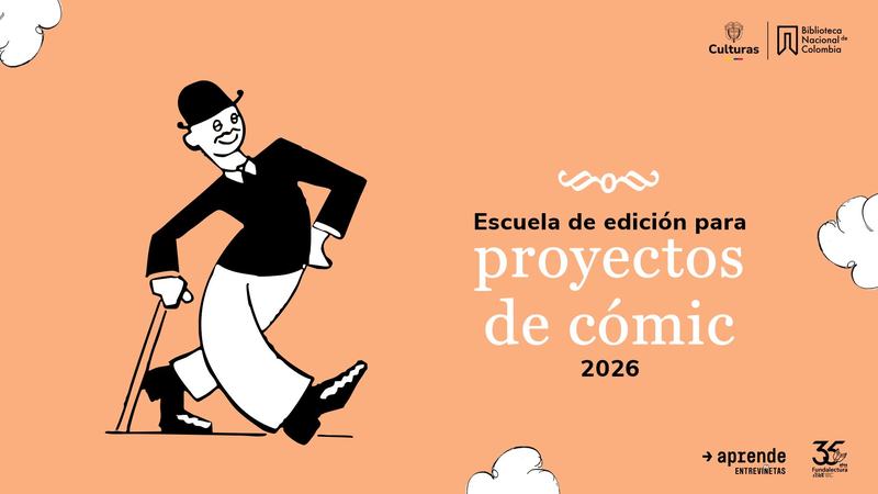 Banner de invitación a la convocatoria de edición de cómic 2026 de la BNC