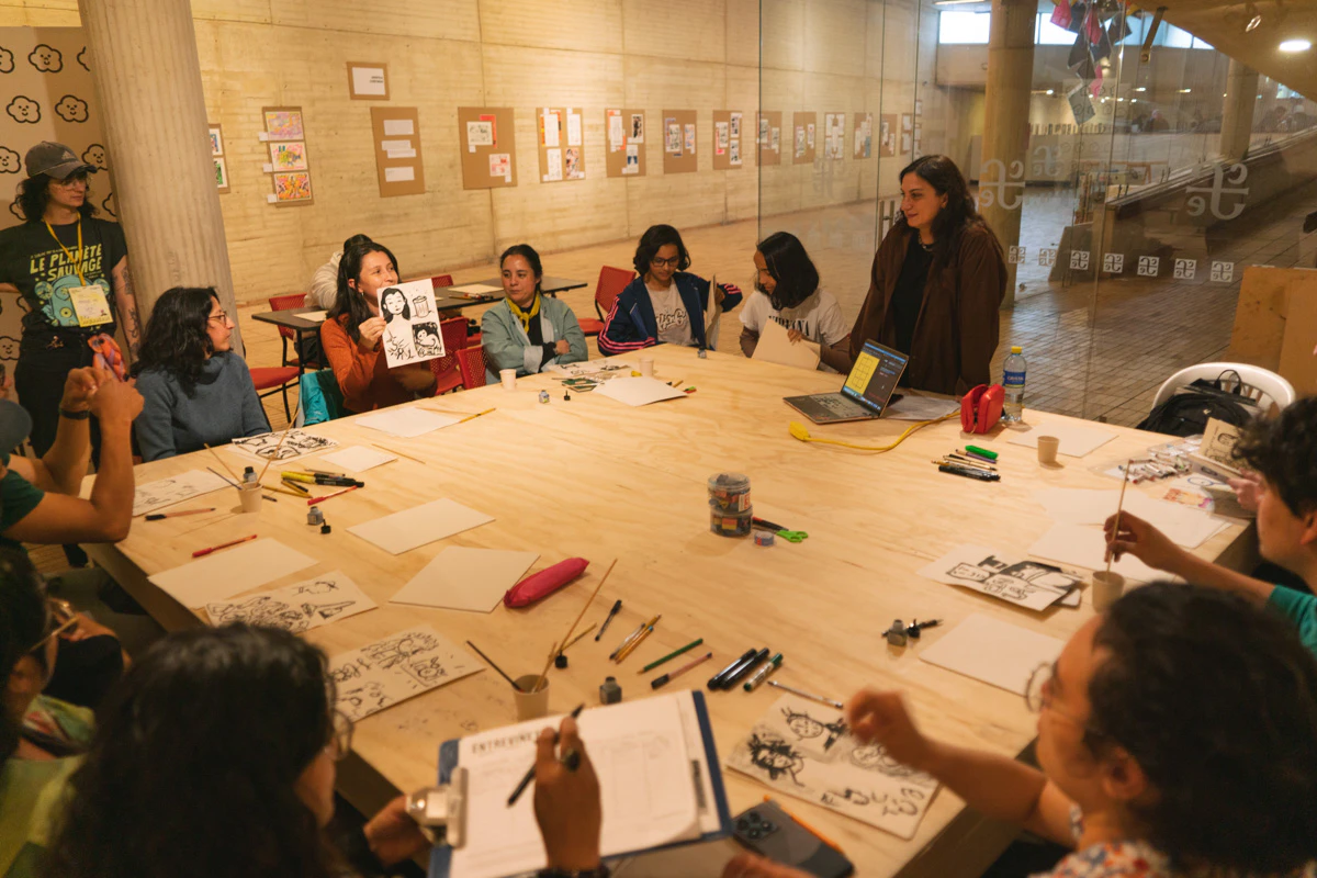 Recuerdo del Festival Entreviñetas #13, celebrado en Bogotá en septiembre de 2026