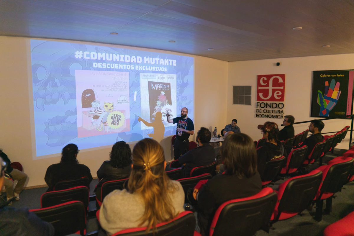 Recuerdo del Festival Entreviñetas #13, celebrado en Bogotá en septiembre de 2026