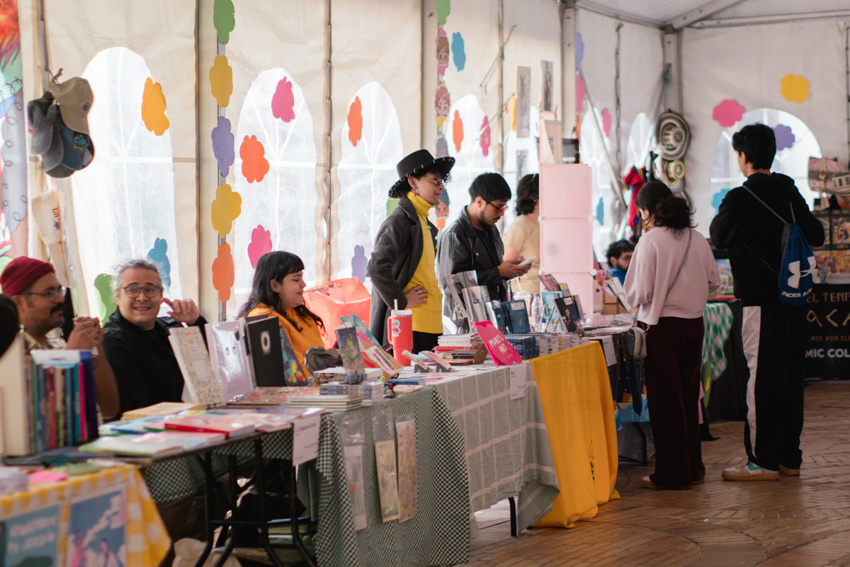 Recuerdo del Festival Entreviñetas #13, celebrado en Bogotá en septiembre de 2026