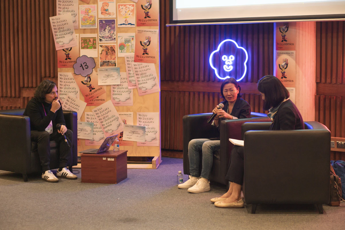 Recuerdo del Festival Entreviñetas #13, celebrado en Bogotá en septiembre de 2026