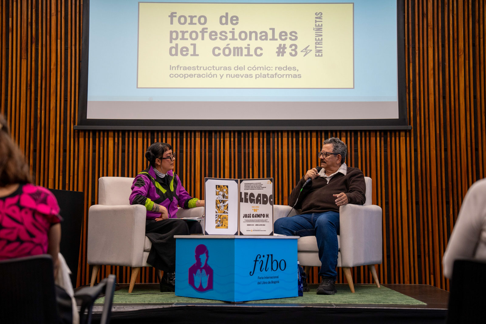 Foro de profesionales del Cómic # 3 - Abril 29 y 30 de 2026 - Feria Internacional del Libro de Bogotá - FilBo